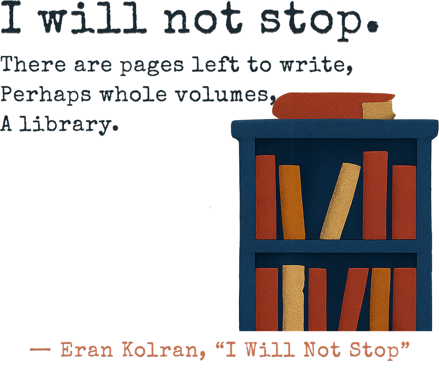 I Will Not Stop