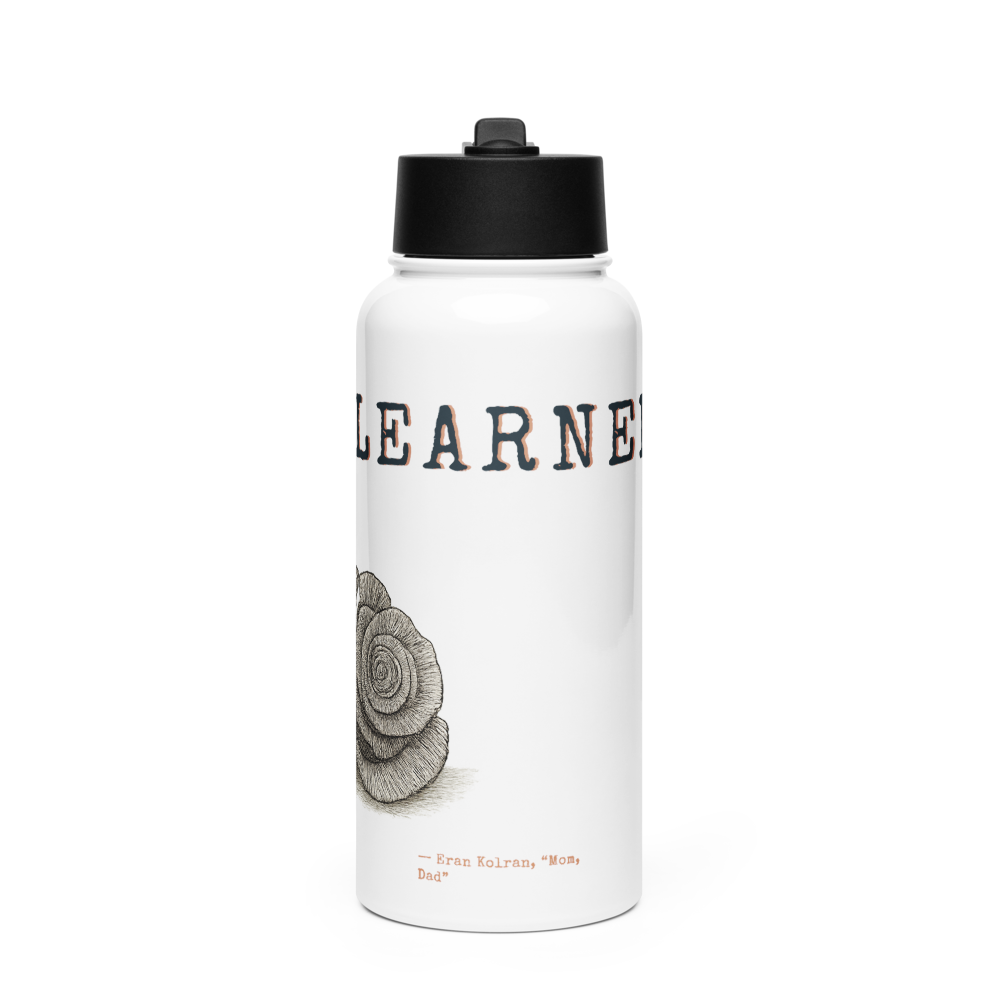Mom, Dad — Stainless Steel Water Bottle with a Straw Lid