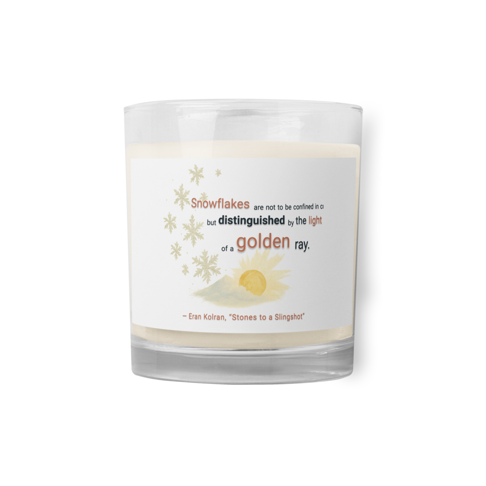 Stones to a Slingshot — Glass Jar Soy Wax Candle