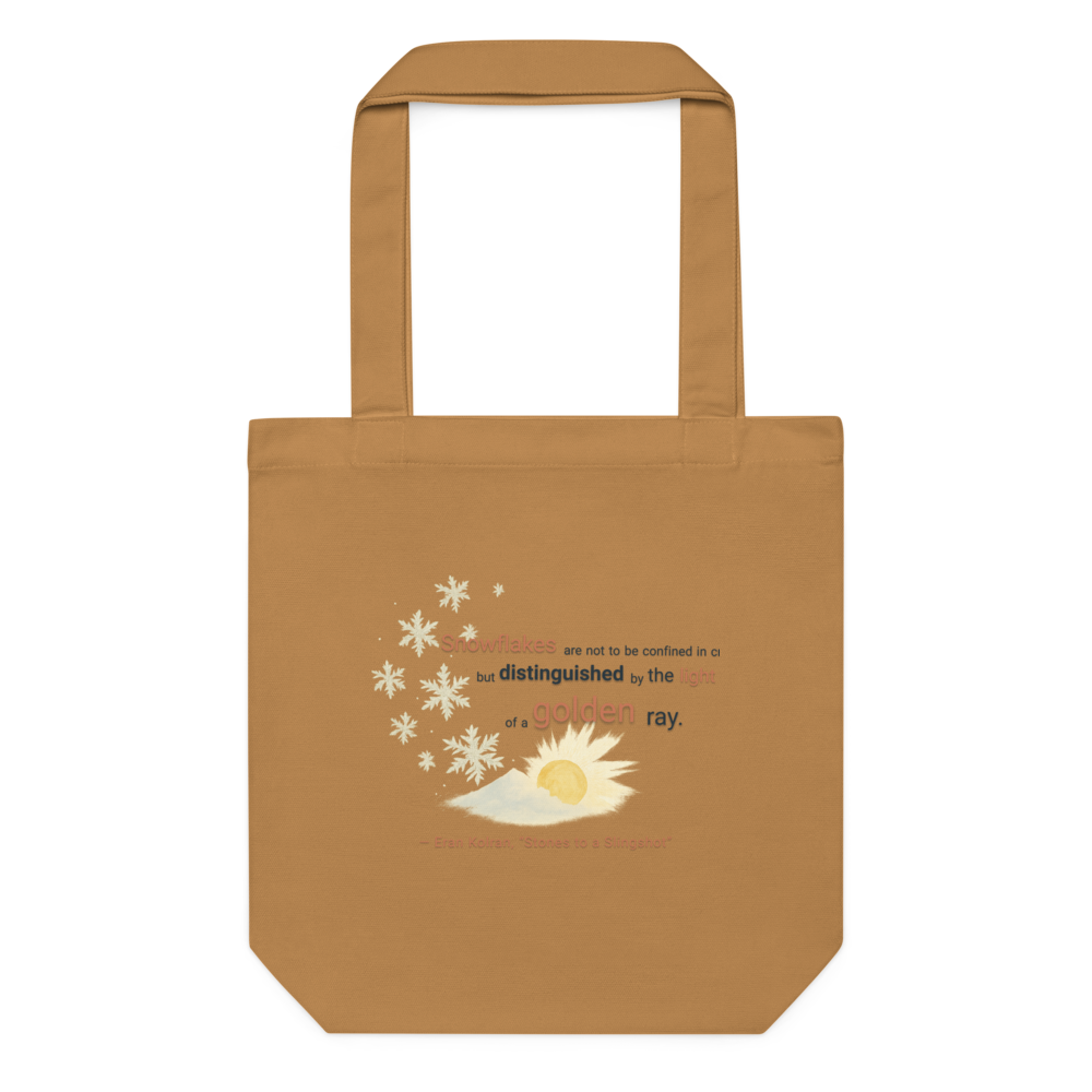 Stones to a Slingshot — Cotton Tote Bag | AS Colour 1001
