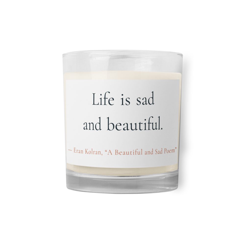 Glass Jar Soy Wax Candle
