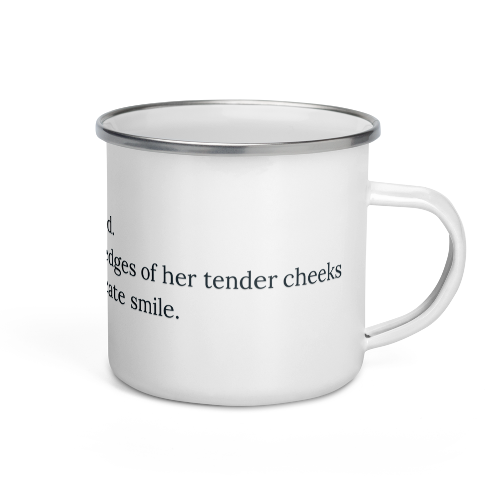 Thirsty Mouth — Enamel Mug