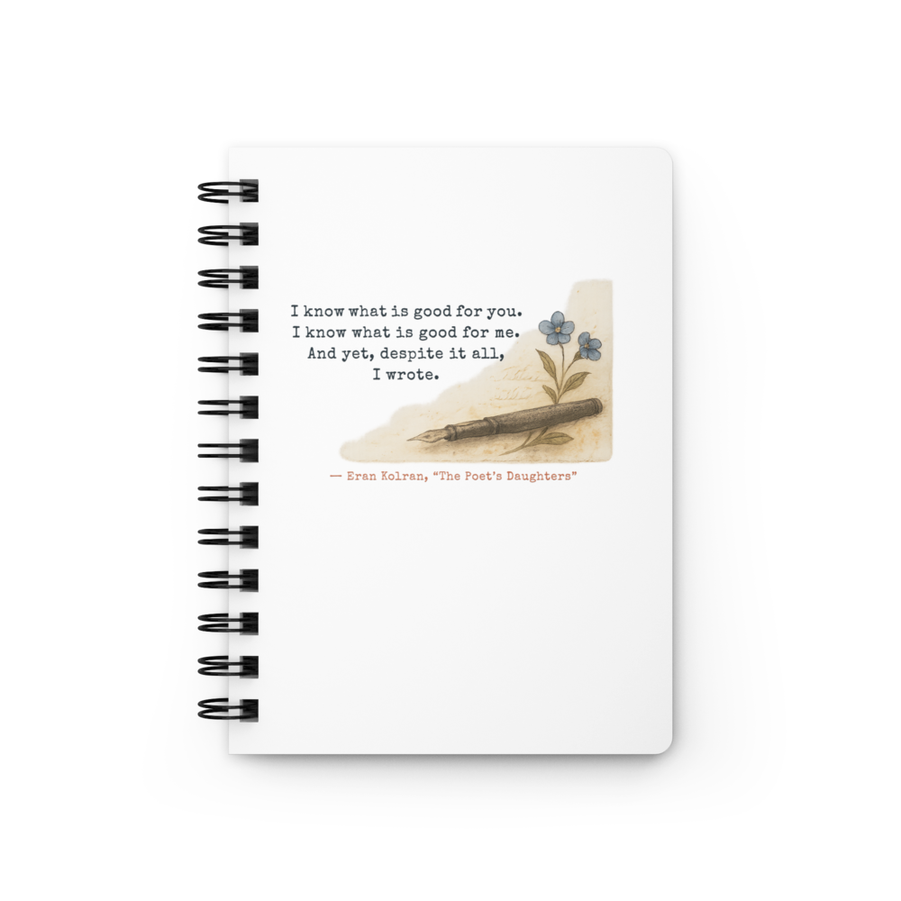The Poet’s Daughters — Spiral Bound Journal