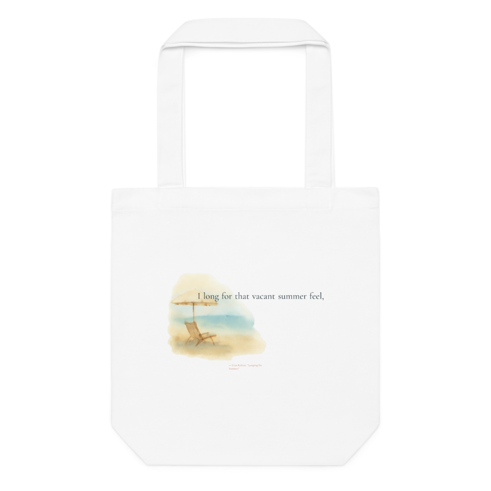Longing for Summer — Cotton Tote Bag | AS Colour 1001