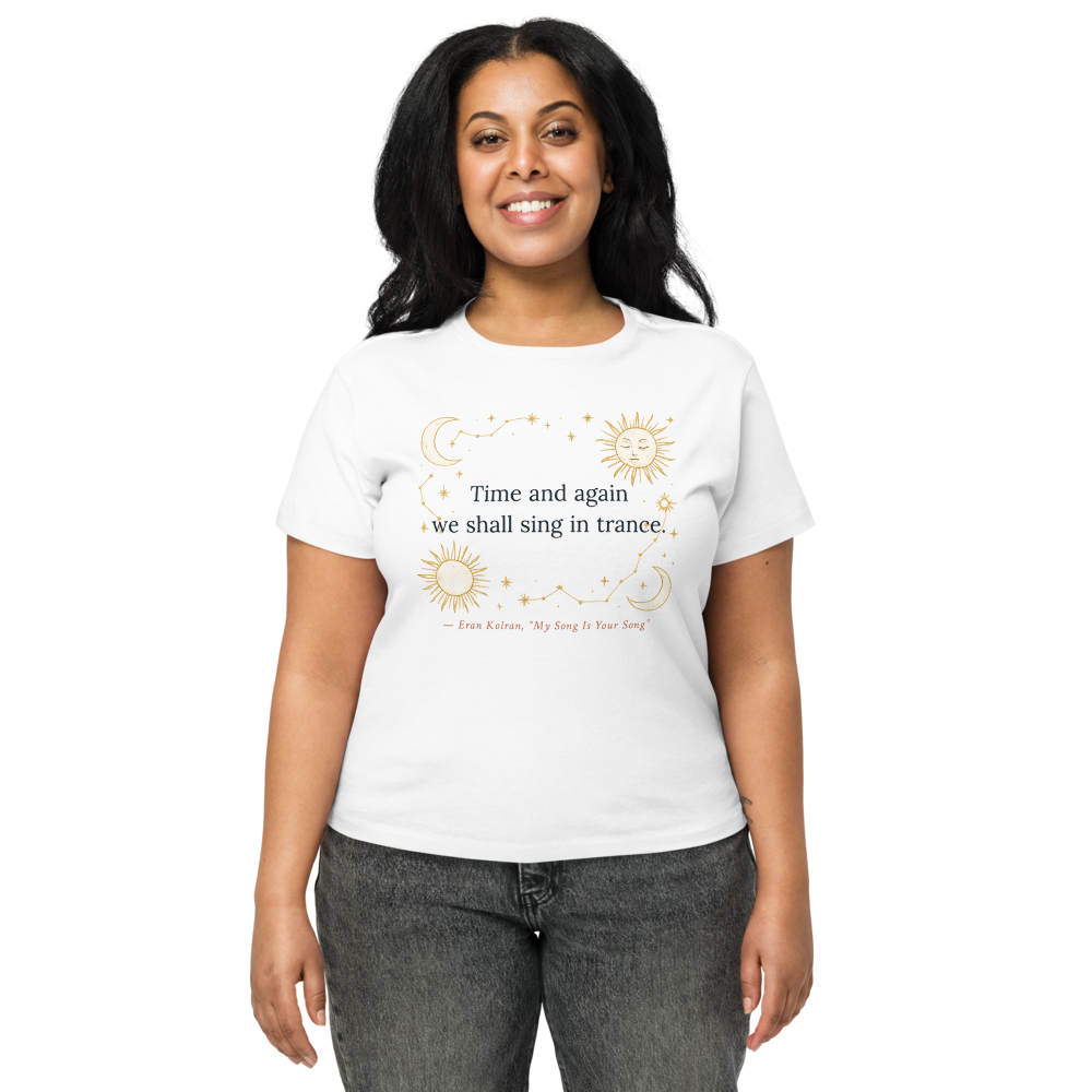 My Song Is Your Song — Women's High-Waisted Tee | Cotton Heritage OW1086
