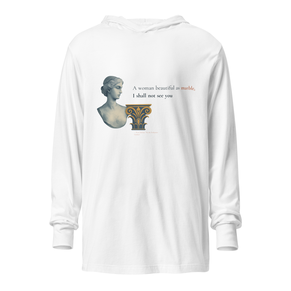 In the Sculpture Garden — Unisex Hooded Long Sleeve Tee | Bella Canvas 3512