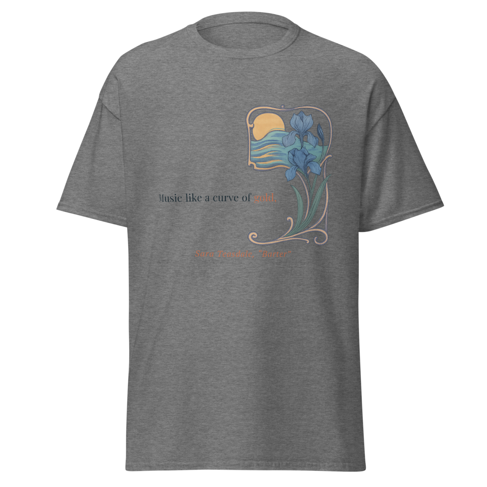 Music like a curve — Unisex Classic Tee | Gildan 5000