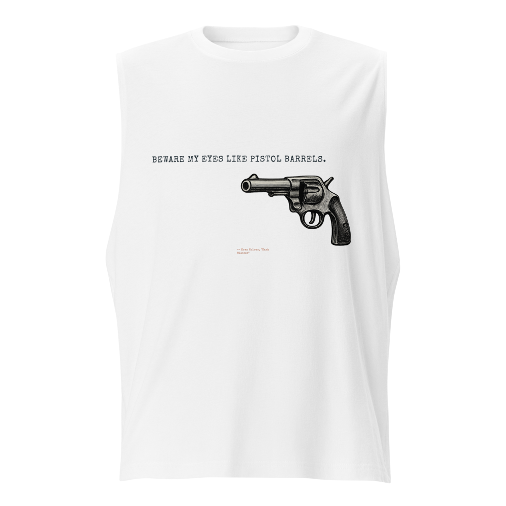 Write it All in Blood — Unisex Muscle Shirt | Bella + Canvas 3483