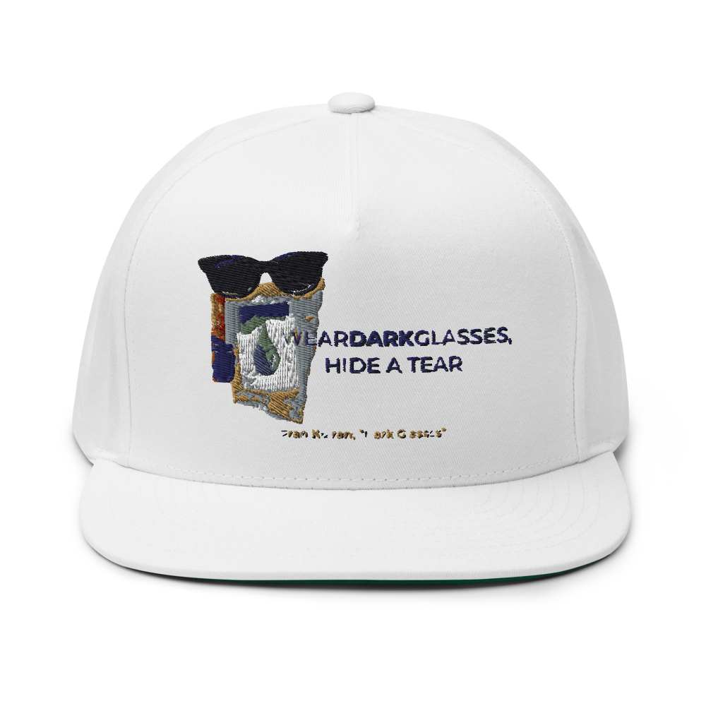 Dark Glasses — Flat Bill Cap | Yupoong 6007