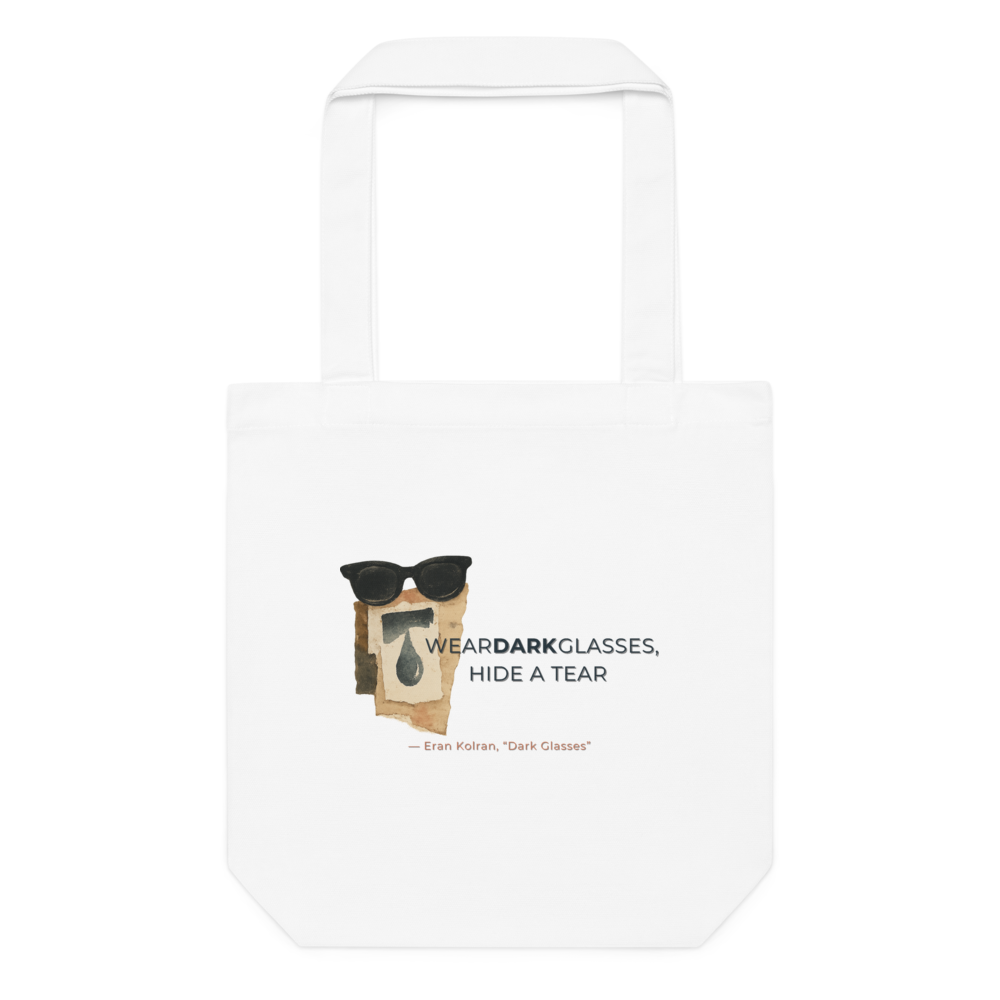 Dark Glasses — Cotton Tote Bag | AS Colour 1001