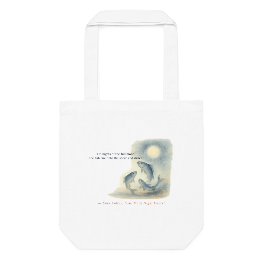 Full Moon Night Dance — Cotton Tote Bag | AS Colour 1001