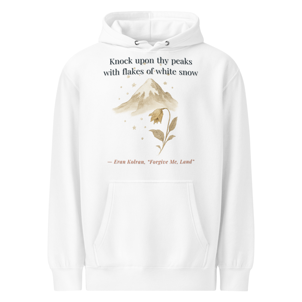 Forgive Me, Land — Unisex Premium Mid-Weight Hoodie | Lane Seven LS14001
