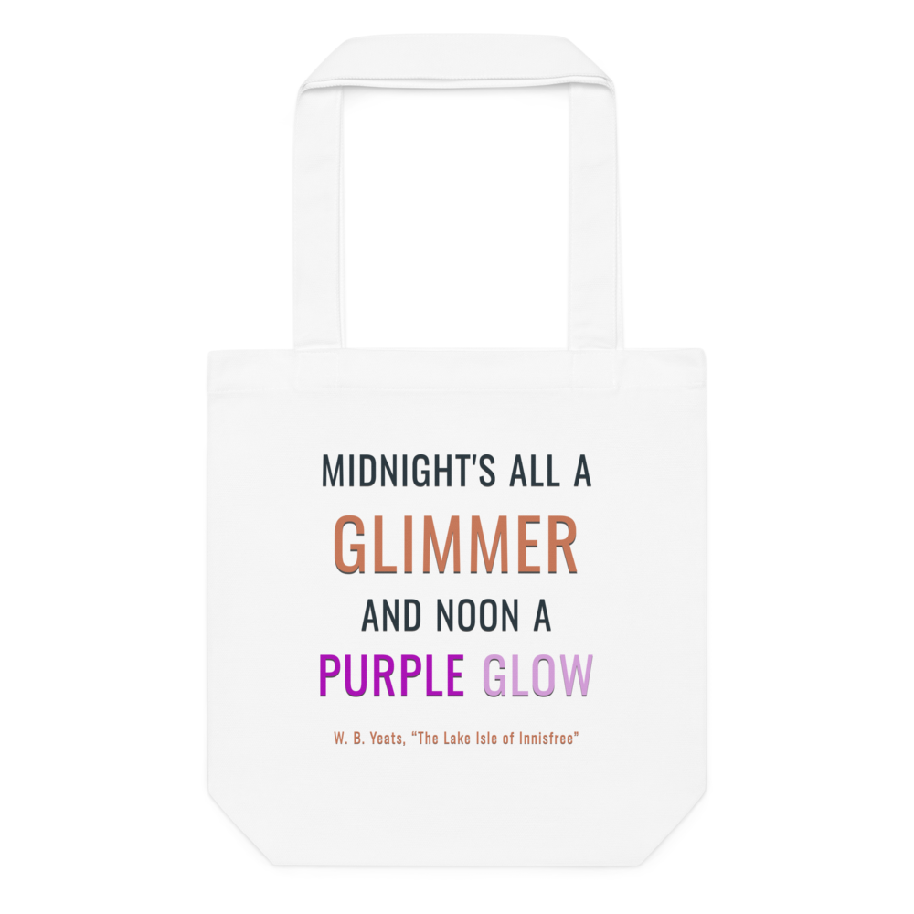 Midnight's all a glimmer — Cotton Tote Bag | AS Colour 1001