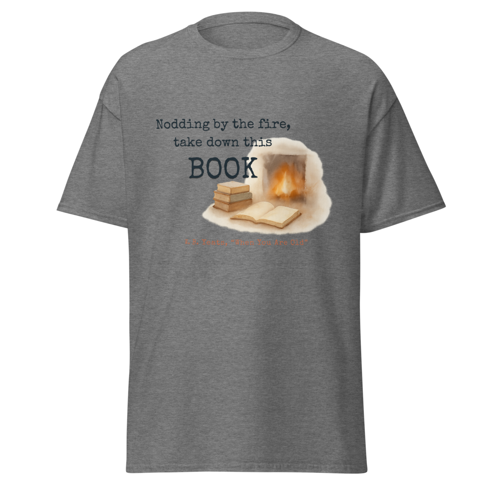 Nodding by the fire, — Unisex Classic Tee | Gildan 5000