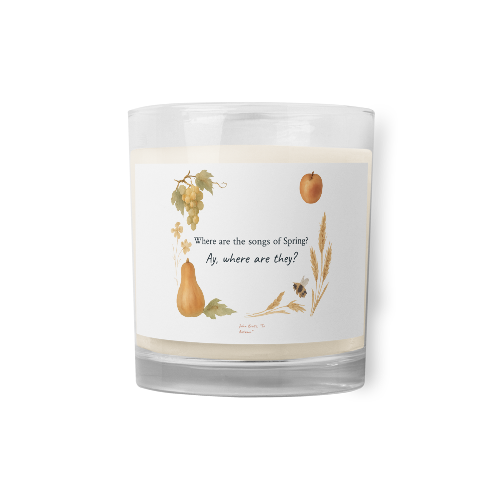 Where are the songs — Glass Jar Soy Wax Candle