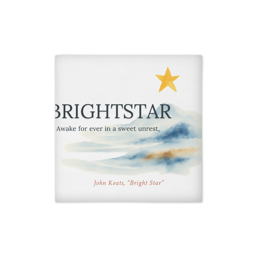 Bright Star Awake for — All-Over Print Cotton Pillow Case