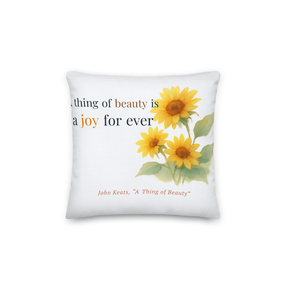 A thing of beauty — All-Over Print Premium Pillow
