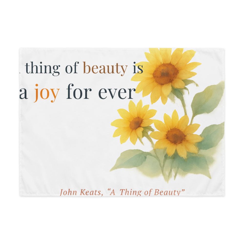 A thing of beauty — Indoor Wall Tapestry