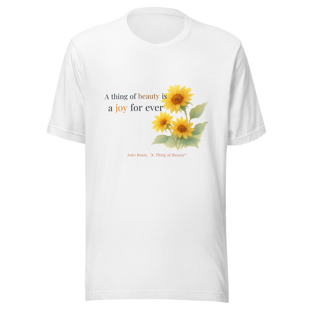 A thing of beauty — Unisex Staple T-Shirt | Bella + Canvas 3001