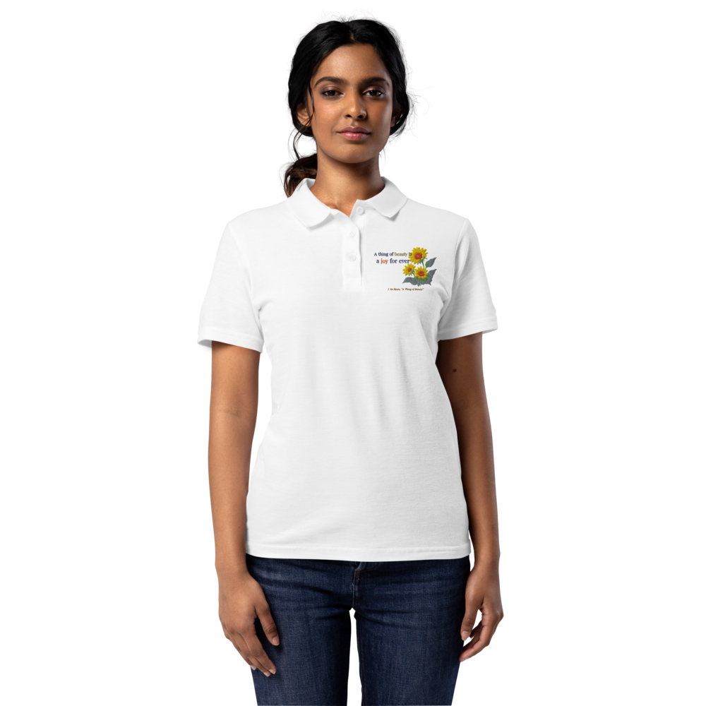 A thing of beauty — Women's Pique Polo Shirt | Gildan 64800L