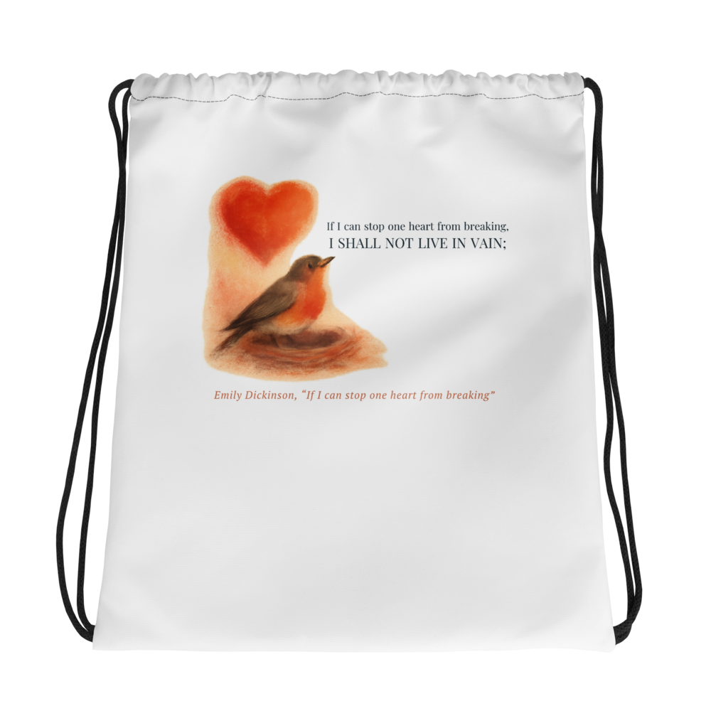If I can stop — All-Over Print Drawstring Bag