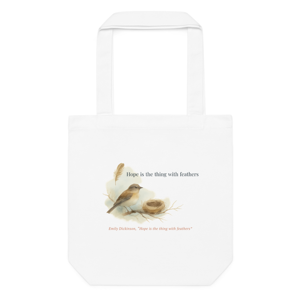 Hope is the thing — Cotton Tote Bag | AS Colour 1001