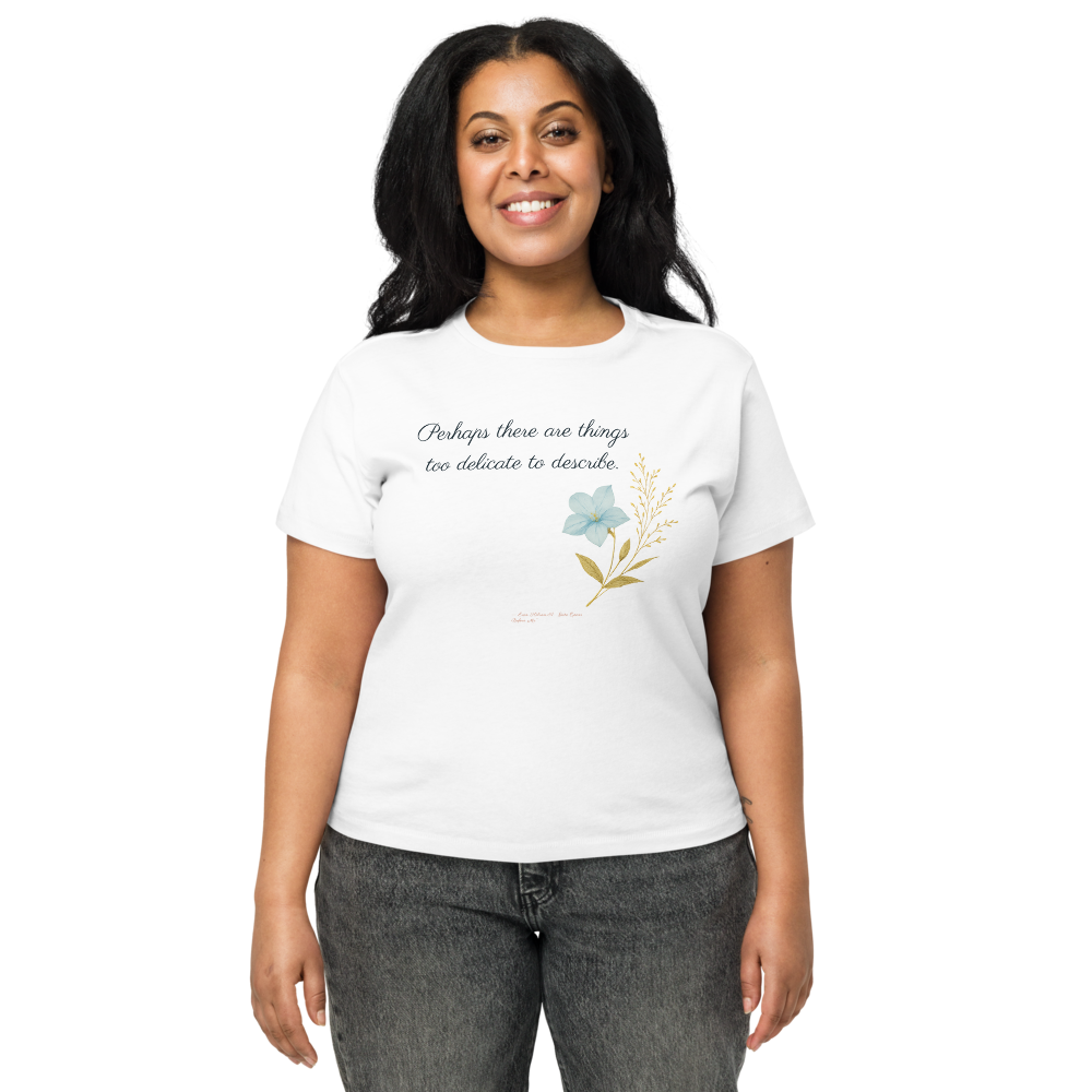 A Gate Opens Before Me — Women's High-Waisted Tee | Cotton Heritage OW1086
