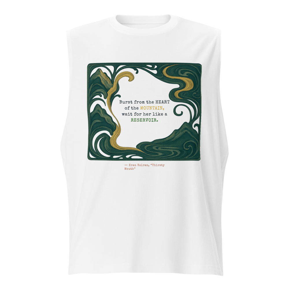 Thirsty Mouth — Unisex Muscle Shirt | Bella + Canvas 3483