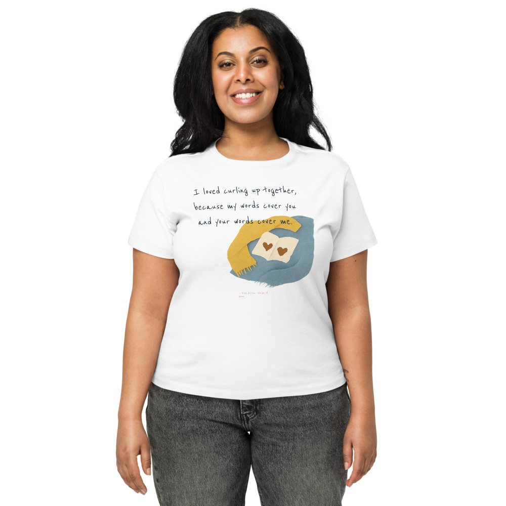 Words of Down — Women's High-Waisted Tee | Cotton Heritage OW1086