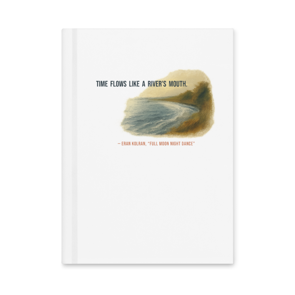 Full Moon Night Dance — Hardcover Journal Matte