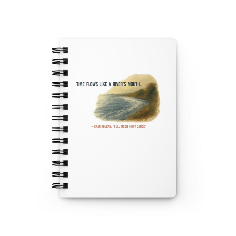 Full Moon Night Dance — Spiral Bound Journal