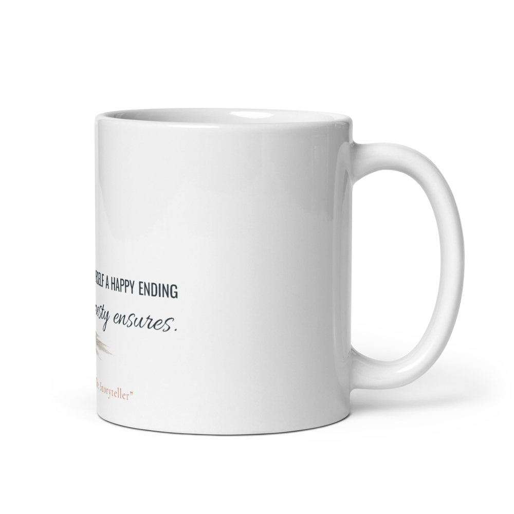 White Glossy Mug
