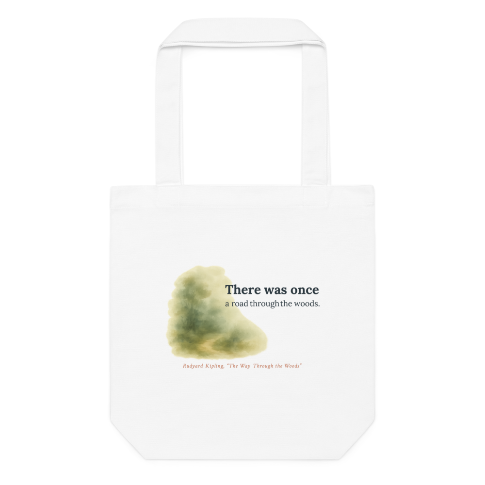 There was once a — Cotton Tote Bag | AS Colour 1001