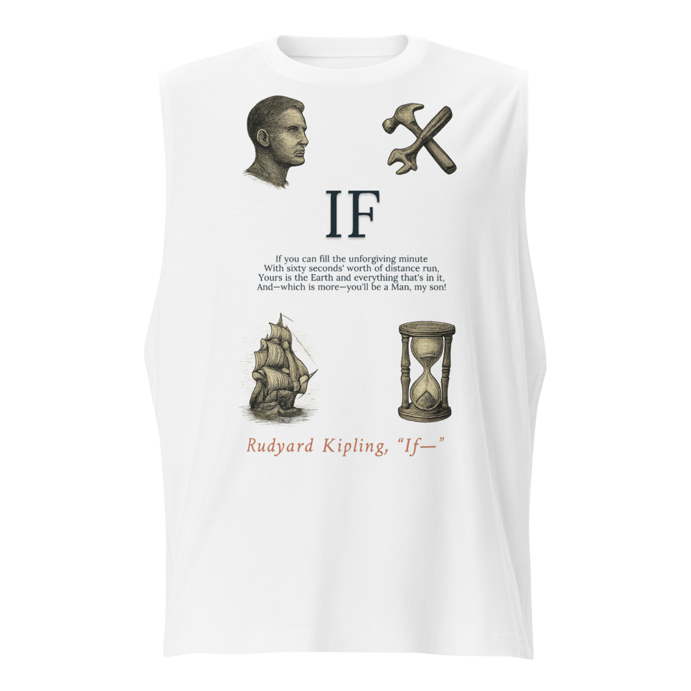 IF If you can — Unisex Muscle Shirt | Bella + Canvas 3483