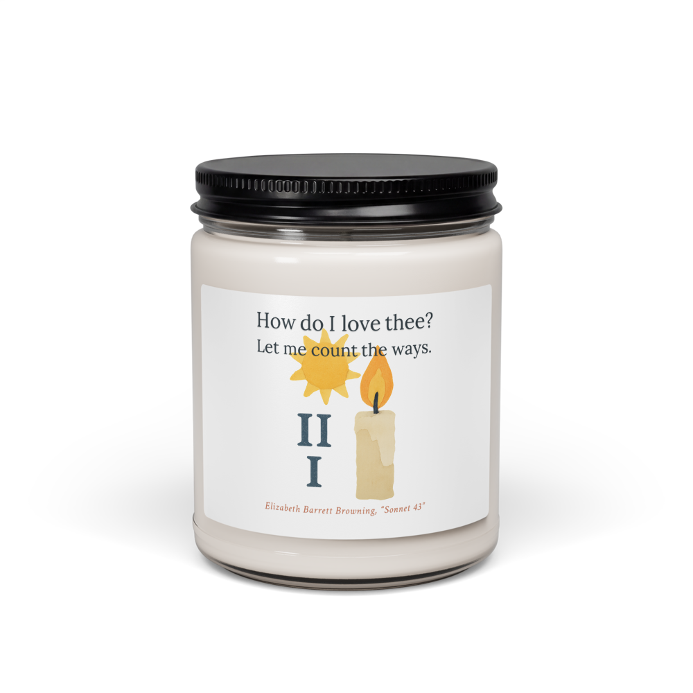 How do I love — Scented Soy Candle, 9oz