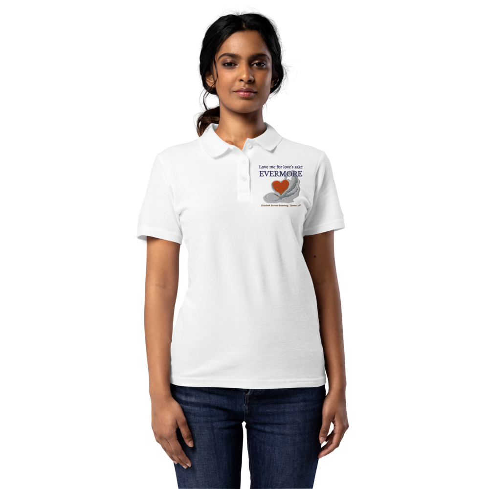 Love me for love's — Women's Pique Polo Shirt | Gildan 64800L