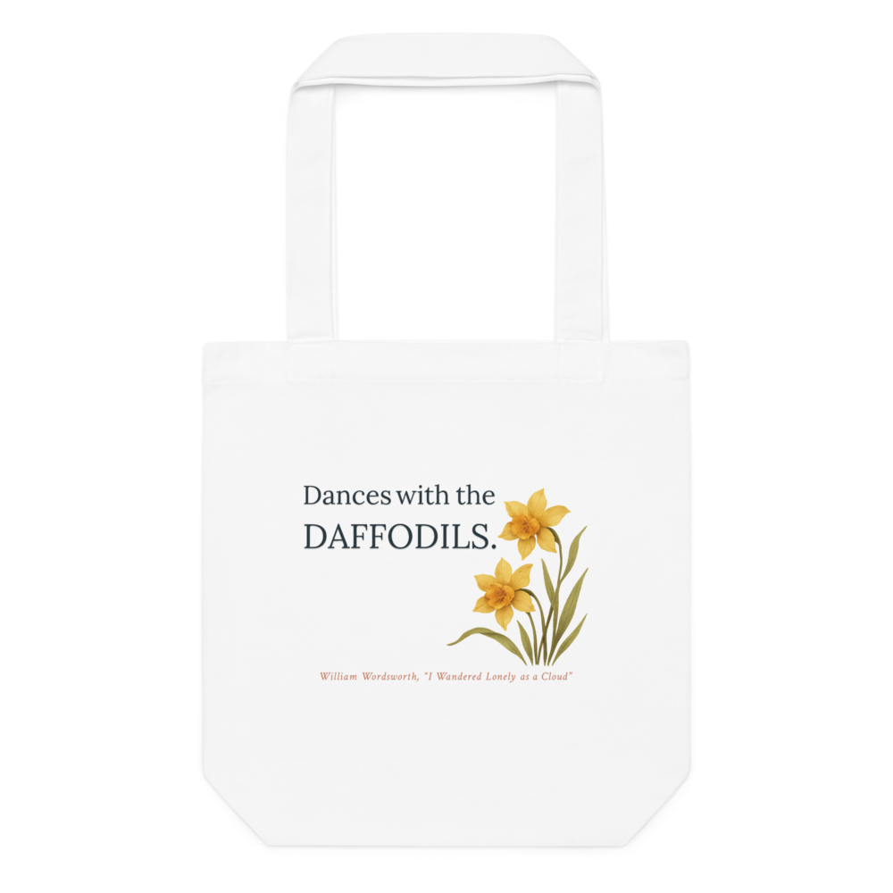 Dances with the daffodils. — Cotton Tote Bag | AS Colour 1001