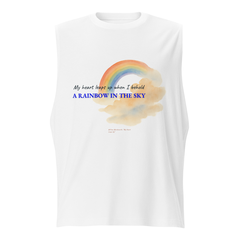 My heart leaps up — Unisex Muscle Shirt | Bella + Canvas 3483