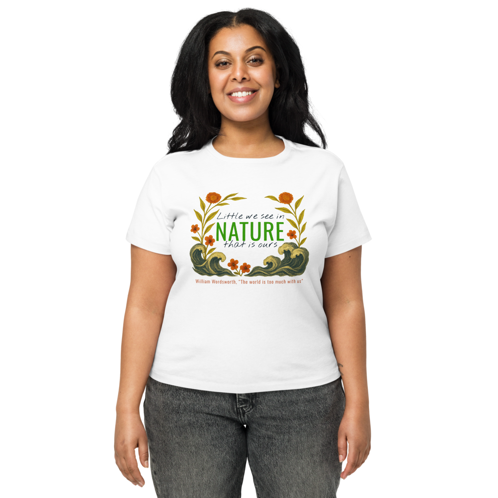 Women's High-Waisted Tee | Cotton Heritage OW1086