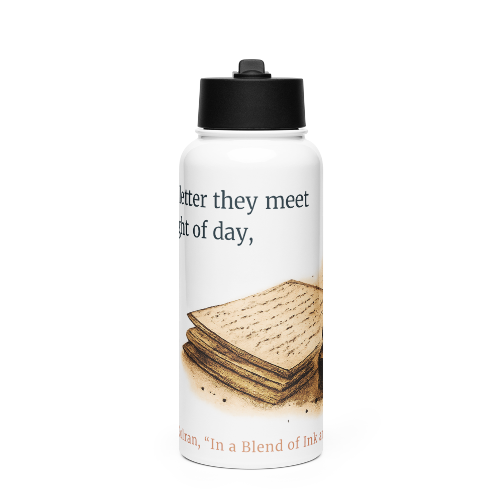 Stainless Steel Water Bottle with a Straw Lid