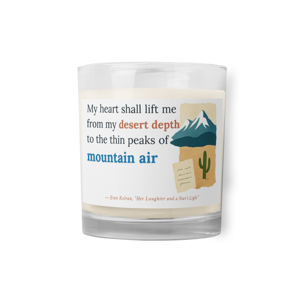Her Laughter and a Star’s Li — Glass Jar Soy Wax Candle