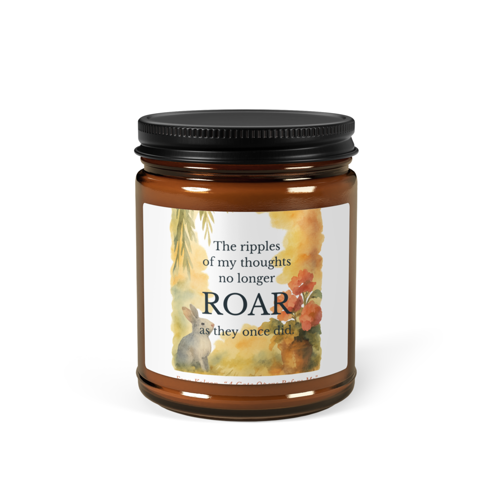 Amber Jar Scented Soy Candle