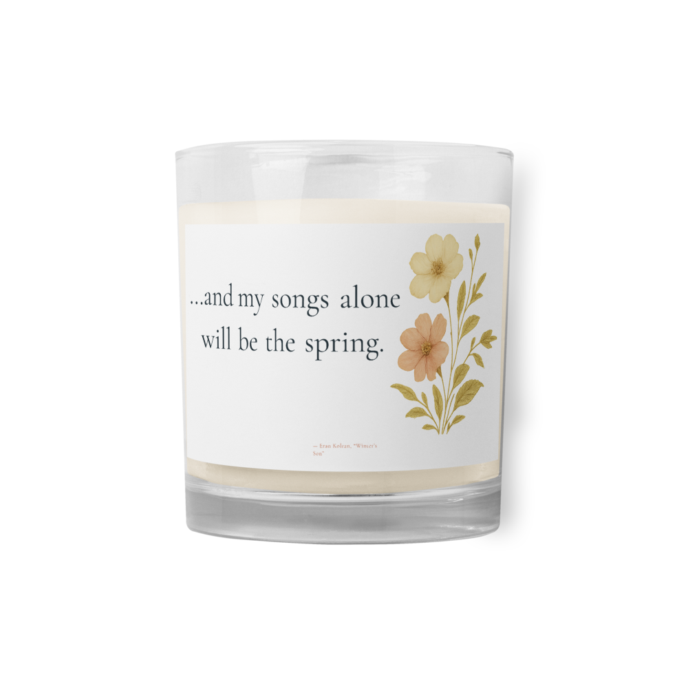 Winter’s Son — Glass Jar Soy Wax Candle