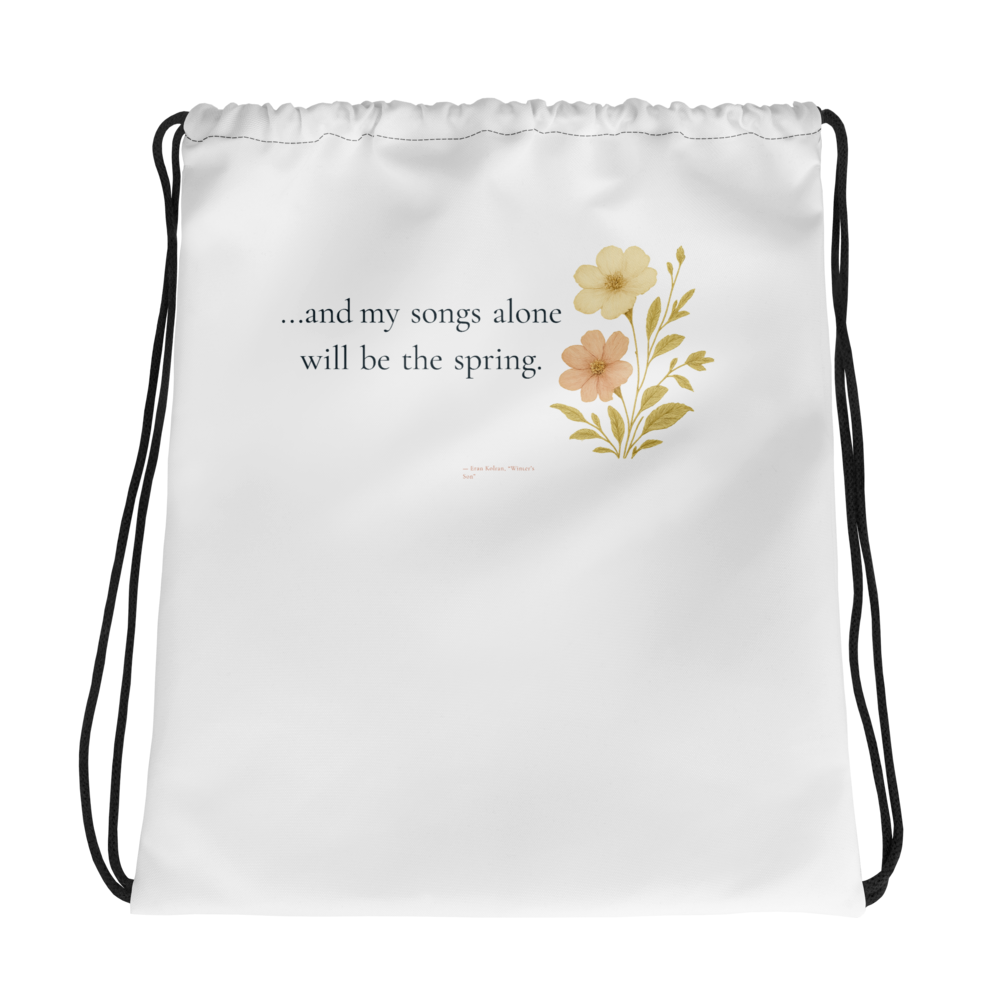 Winter’s Son — All-Over Print Drawstring Bag